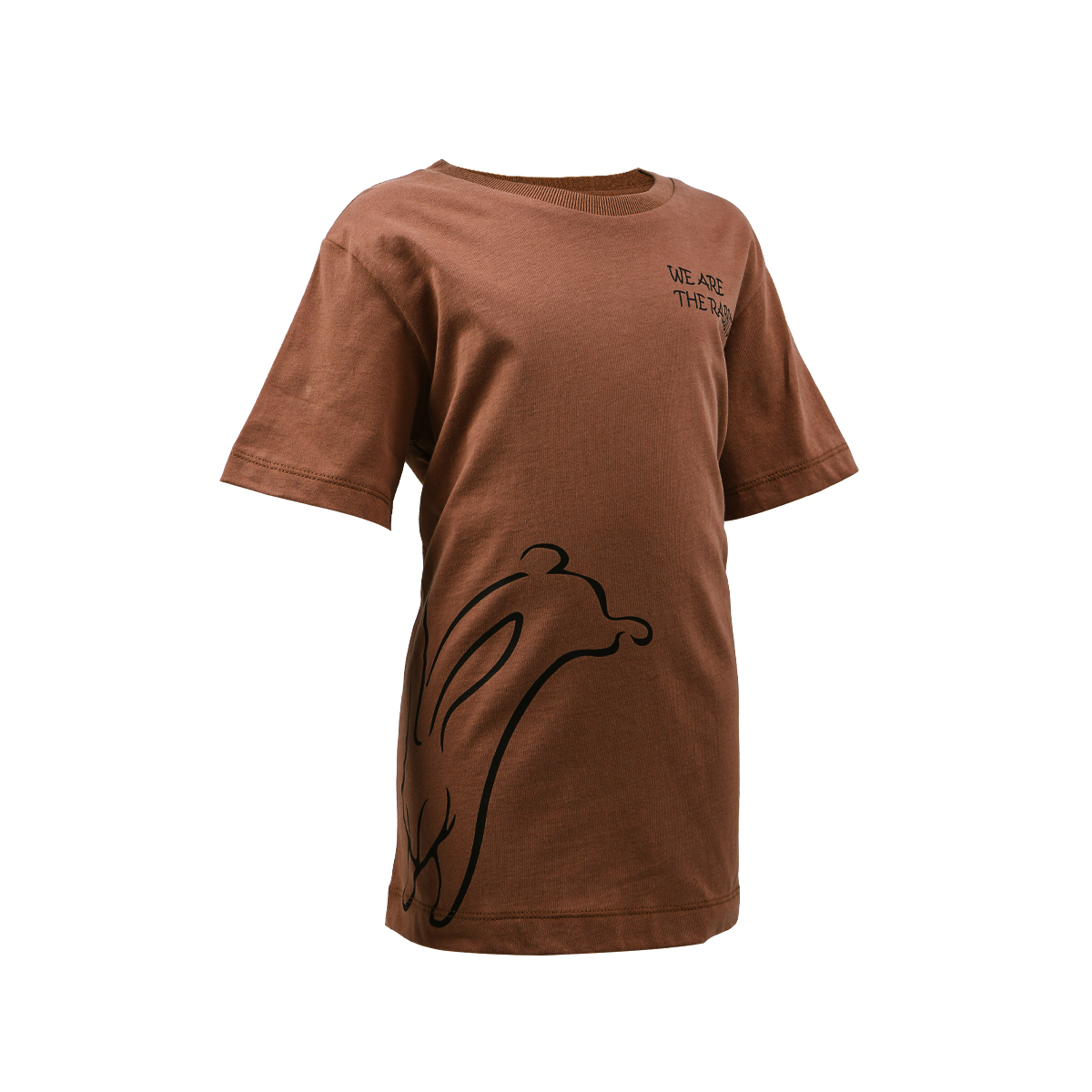 𝙆𝙄𝘿𝙎 - BGPU SUPER SOFT T-SHIRT SS23/24 - กระต่ายวิ่งสีน้ำตาล - Image 2