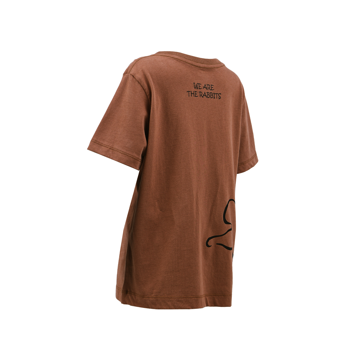 𝙆𝙄𝘿𝙎 - BGPU SUPER SOFT T-SHIRT SS23/24 - กระต่ายวิ่งสีน้ำตาล - Image 4