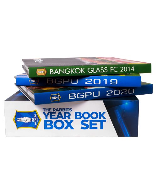 [FREE ITEM] กล่องจัดเก็บ Year Book BG Pathum United //////////////////////////////////// (ไม่มีจำหน่าย แถมเฉพาะ คำสั่งซื้อ Year Book จำนวน 3 เล่มขึ้นไปเท่านั้น)