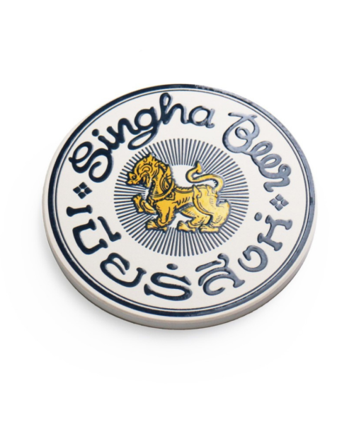 จานรองแก้วเซรามิก SINGHA 2023/24