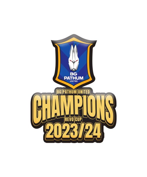 สติกเกอร์ติดรถ BGPU CAR STICKER - CHAMPIONS REVO CUP 2024/25