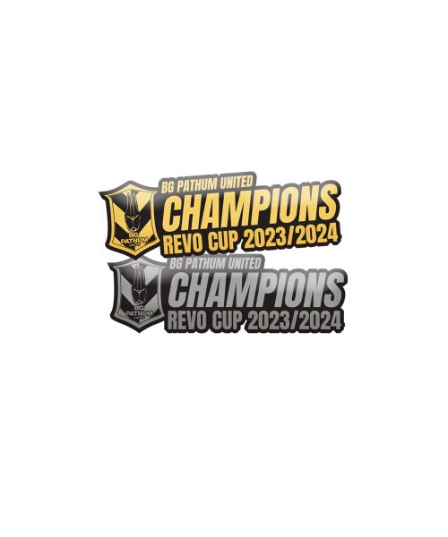 สติกเกอร์ฉลองแชมป์  BGPU STICKER - CHAMPIONS REVO CUP 2023/24