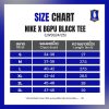 BGPU X NIKE - BIG LOGO Season 2024/25 T-Shirt (BLACK) - Image 3