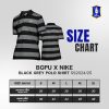BGPU X NIKE - POLO BLACK GREY 2024/25 - Image 3