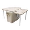 BGPU X ASW - COOLER BOX BEIGE ขนาด 59 ลิตร (กล่องเก็บความเย็น) - Image 6