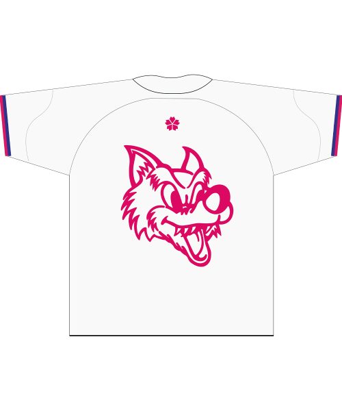 Alternative view of เสื้อ Cerezo Osaka – Day Wolf Crew White