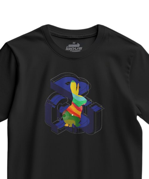 Alternative view of BGPU Three for Tees 2024/25 (สีดำ)