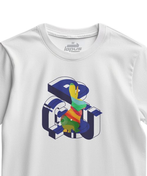 Alternative view of BGPU Three for Tees 2024/25  (White)