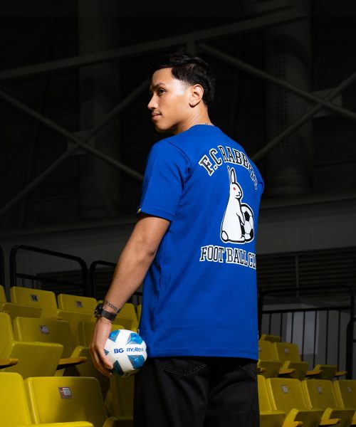 Alternative view of BGPU x #FR2® Oversize T-Shirt 2025/26 (Royal Blue)