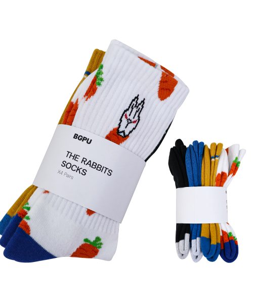 ถุงเท้า BGPU RABBITS SOCK 2025/26 (4 คู่/แพ็ค)