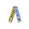ผ้าพันคอ BGPU CHECKER BLUE - YELLOW SCARF 2025/26 (ลายตาราง)