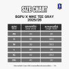 BGPU NIKE GRAY TEE 2025/26  (สีเทา) - Image 3