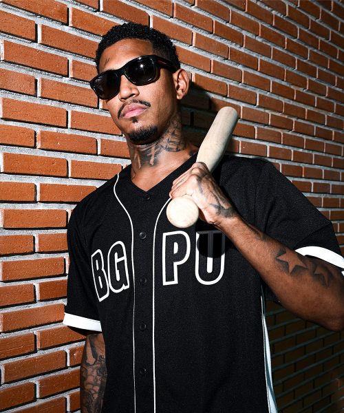 Alternative view of BGPU BASEBALL SHIRT 2025/26 (สีดำ)