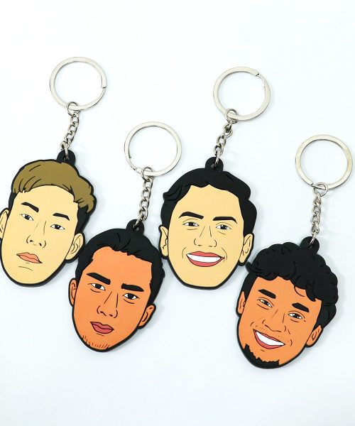 พวงกุญแจยางหยอด PLAYER KEYCHAIN