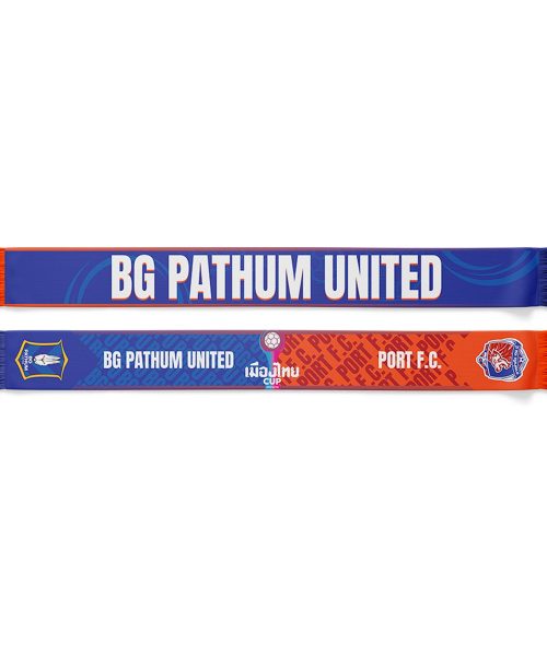 Alternative view of ผ้าพันคอ BGPU X PORT FC SCARF - MUANGTHAI CUP 2025/26 FINAL