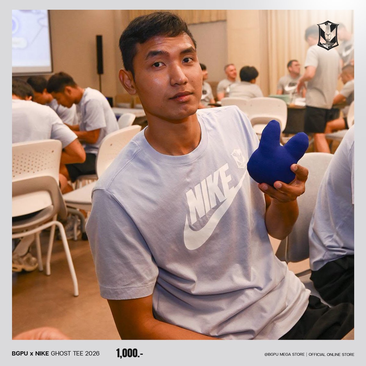 BGPU X NIKE - GHOST TEE 2026 (ฟ้าอ่อน) - Image 3