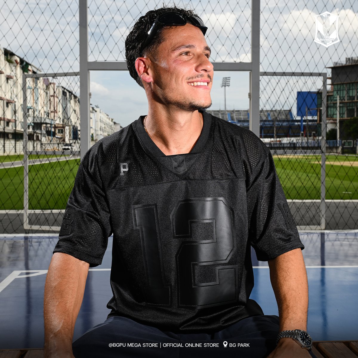 BGPU NFL Shirt 2026/27 "GAME ON!" Collection (สีดำ) - Image 3