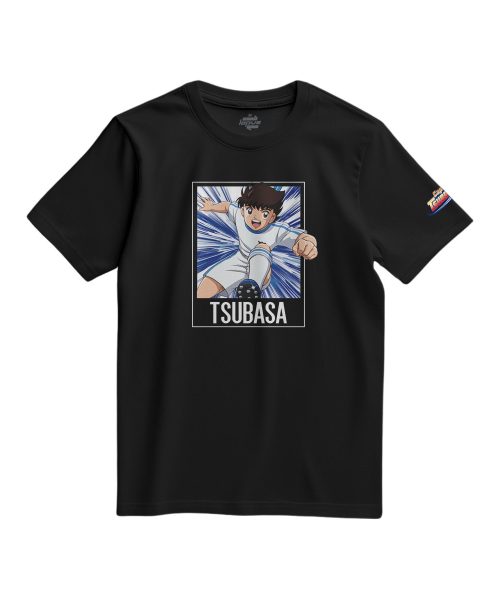 เสื้อยืด BG SPORTS X CAPTAIN TSUBASA 2026 (สีดำ)