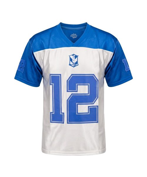 BGPU NFL Shirt 2026/27 "GAME ON!" Collection (สีขาว-น้ำเงิน)