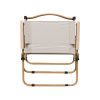 เก้าอี้สนาม BG SPORTS - CAMPING CHAIR BEIGE 2026/27 (สีเบจ) - Image 4