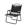 เก้าอี้สนาม BG SPORTS - CAMPING CHAIR BEIGE 2026/27 (สีดำ) - Image 2