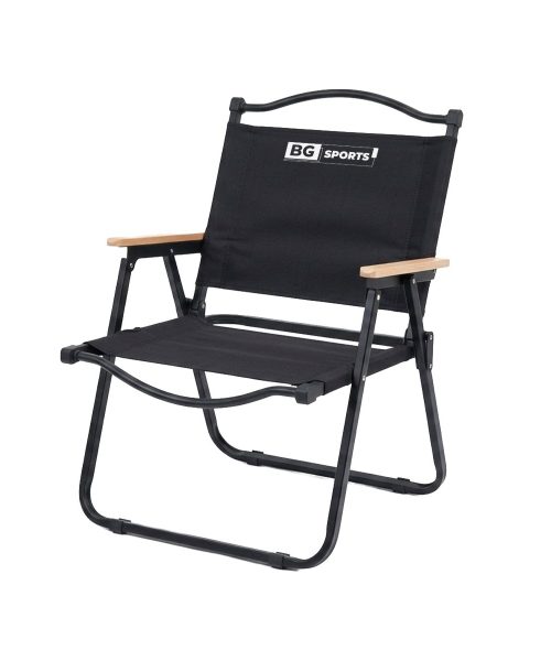 Alternative view of เก้าอี้สนาม BG SPORTS - CAMPING CHAIR BEIGE 2026/27 (สีดำ)