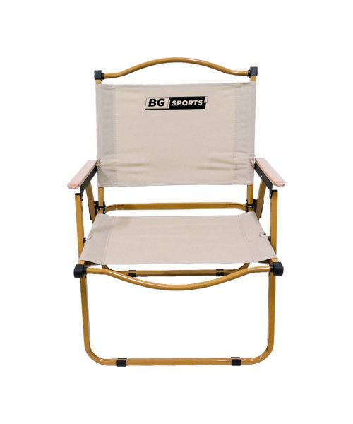 เก้าอี้สนาม BG SPORTS - CAMPING CHAIR BEIGE 2026/27 (สีเบจ)
